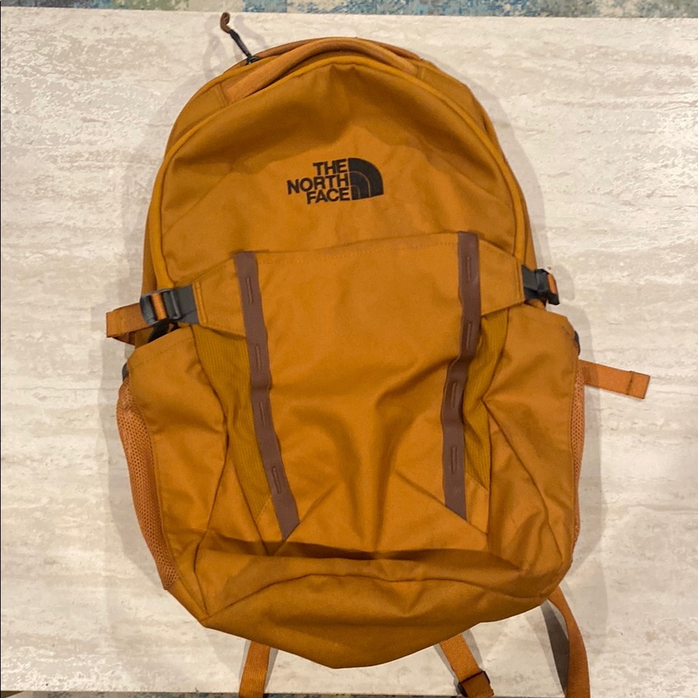The North Face Brown Backpack Durable Design